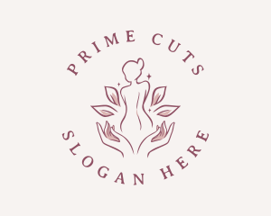 Woman Wellness Spa logo design