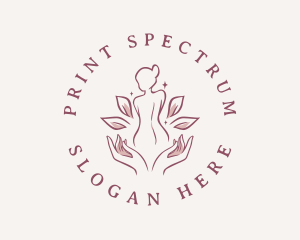 Woman Wellness Spa logo design