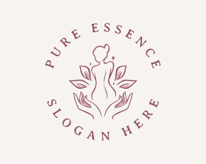 Woman Wellness Spa logo design