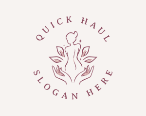 Woman Wellness Spa logo design