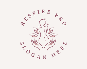 Woman Wellness Spa logo design