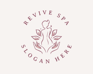 Woman Wellness Spa logo design