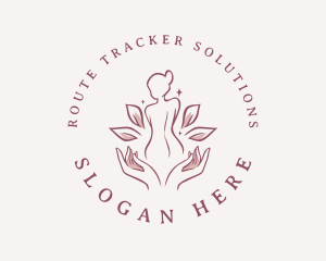 Woman Wellness Spa logo design