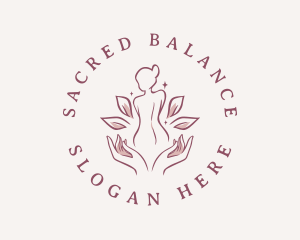 Woman Wellness Spa logo design