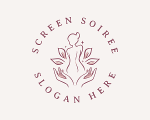 Woman Wellness Spa logo design