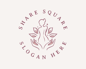 Woman Wellness Spa logo design