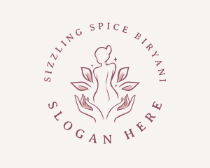 Woman Wellness Spa logo design