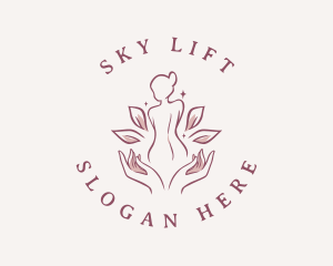 Woman Wellness Spa logo design