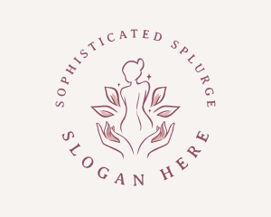 Woman Wellness Spa logo design