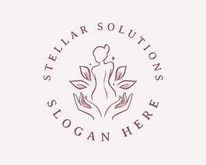 Woman Wellness Spa logo design