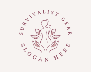 Woman Wellness Spa logo design