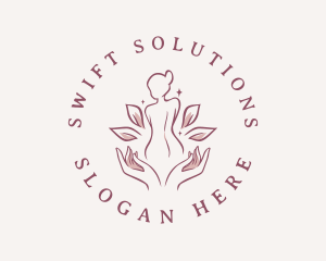 Woman Wellness Spa logo design