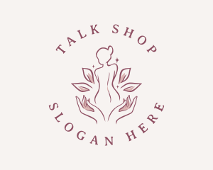 Woman Wellness Spa logo design