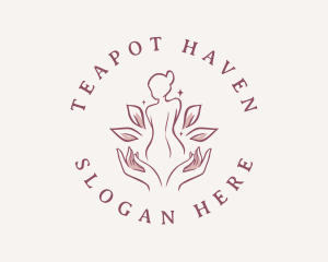 Woman Wellness Spa logo design