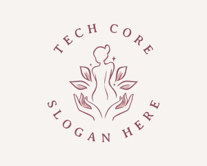 Woman Wellness Spa logo design