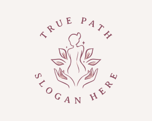 Woman Wellness Spa logo design