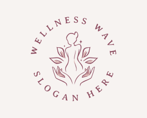 Woman Wellness Spa logo design