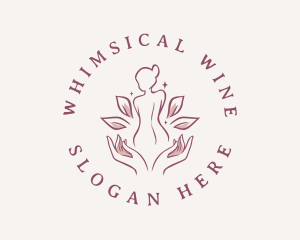 Woman Wellness Spa logo design