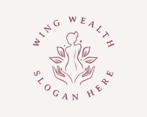 Woman Wellness Spa logo design