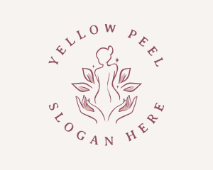 Woman Wellness Spa logo design