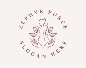 Woman Wellness Spa logo design