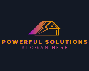 Electrical Lightning Energy logo design