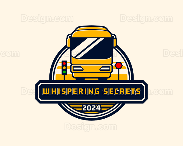 Transportation Bus Vehicle Logo