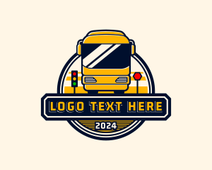 Transportation Bus Vehicle Logo