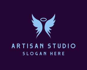 Holy Angel Wings logo design