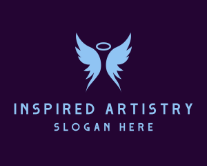 Holy Angel Wings logo