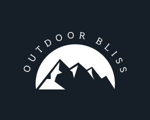 Peak Mountain Adventure  logo design