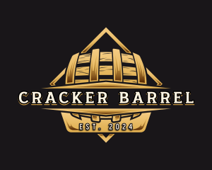 Premium Barrel Brewery logo design