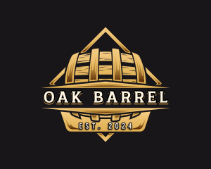 Premium Barrel Brewery logo design