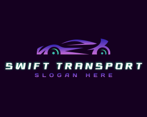 Car Transport Vehicle logo design