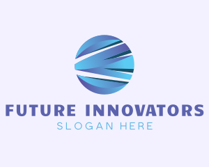 3D Sphere Innovation logo design
