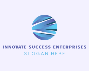 3D Sphere Innovation logo design