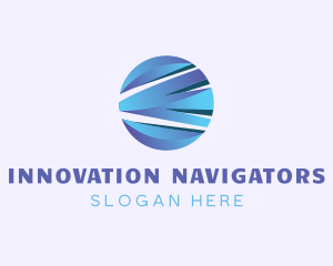 3D Sphere Innovation logo design