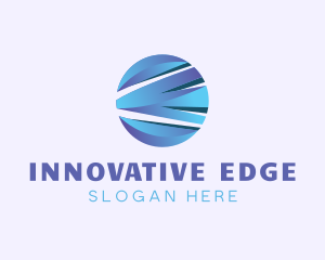 3D Sphere Innovation logo design