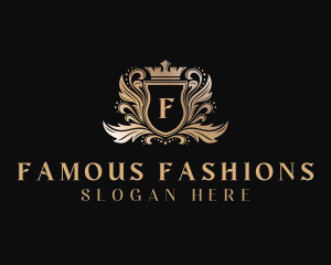 Royal Fashion Boutique logo design