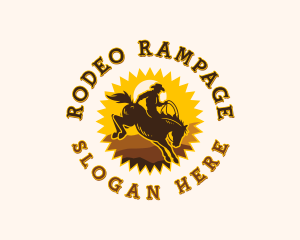 Cowboy Horse Rodeo logo