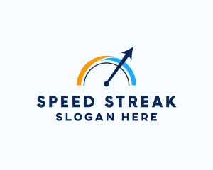 Automotive Speed Meter logo design