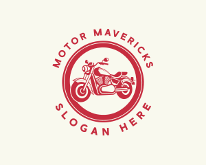 Motorcycle Biker Rider logo design