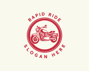 Motorcycle Biker Rider logo design