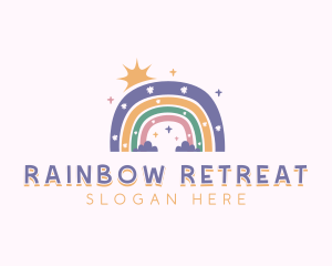 Children Daycare Rainbow logo