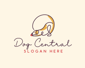 Dog Pet Puppy logo design