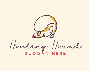 Dog Pet Puppy logo design