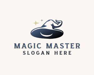 Magical Wizard Hat logo design