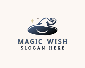 Magical Wizard Hat logo design