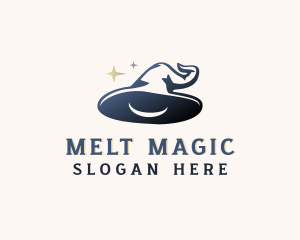 Magical Wizard Hat logo design