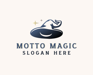 Magical Wizard Hat logo design